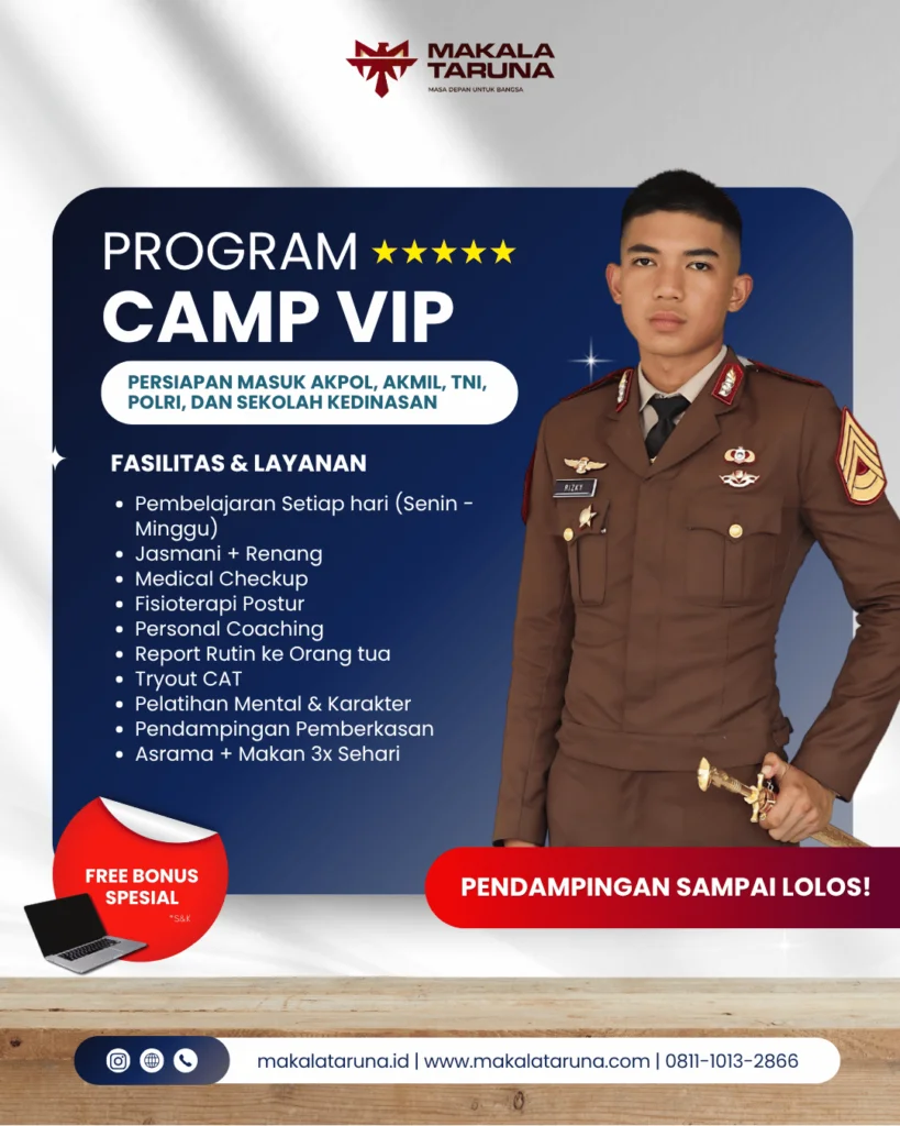 Flyer Program Camp / Karantina Makala Taruna