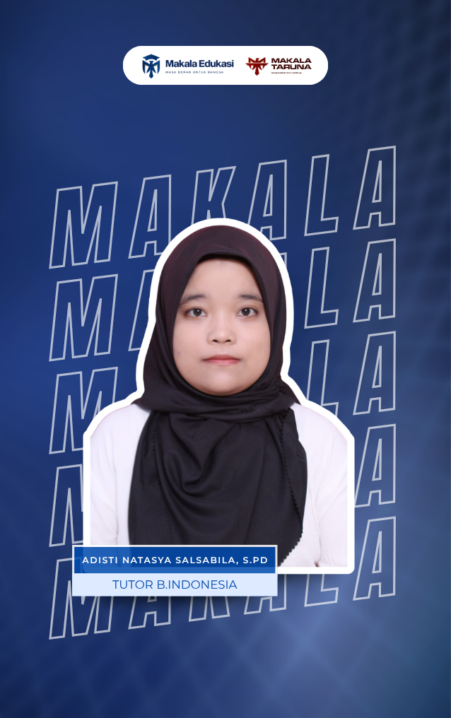 Adisti Natasyah Salsabila, S.Pd. — Tutor B. Indonesia